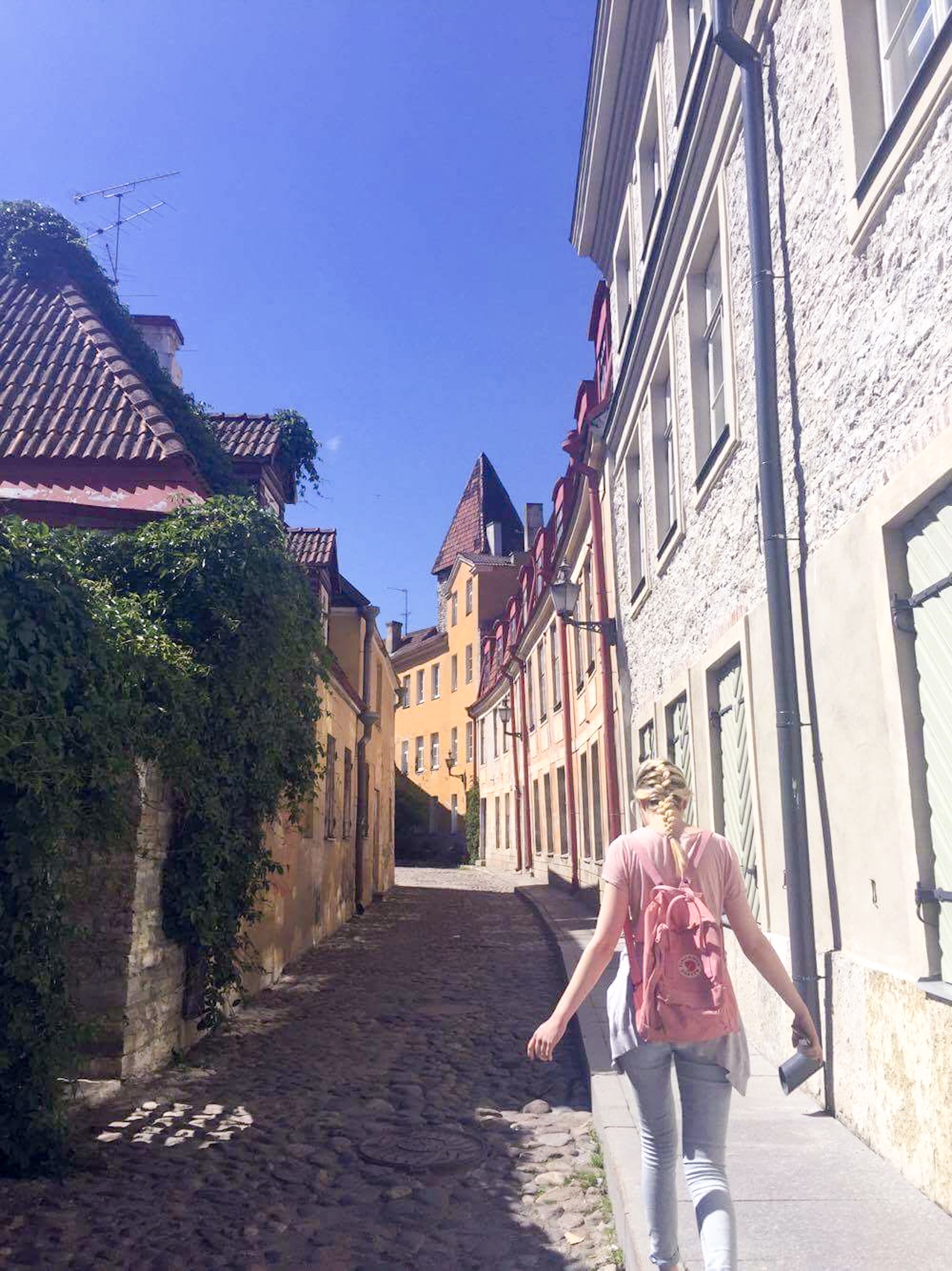 Wandering through the streets of Tallinn