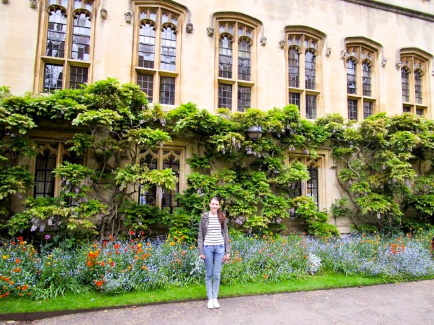 Pretty gardens in Oxford